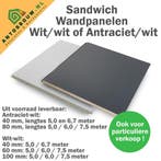 Sandwichpanelen nieuw gelegenheidspartij A en B keus, Ophalen of Verzenden, Nieuw, Overige materialen