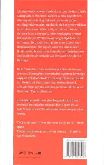 Staanplaats / Amstel Sport 9789048200078, Verzenden, Gelezen
