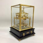 Congreve rolling ball clock - Verguld messing uurwerk onder