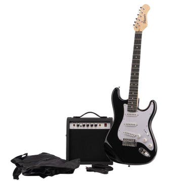 Phoenix STC150 Set Elektrische Gitaar Zwart, Ophalen of Verzenden, Nieuw