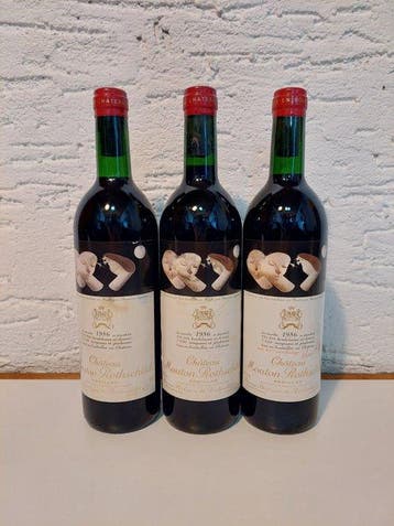 1986 Chateau Mouton Rothschild - Pauillac 1er Grand Cru, Nieuw