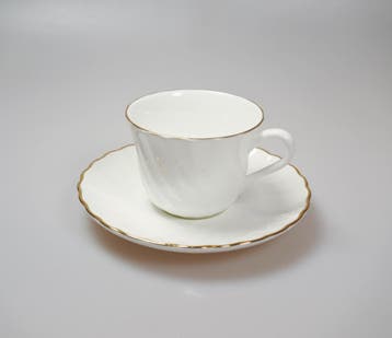 Wedgwood Gold Chelsea Espressokop, Verzenden, Nieuw, Overige materialen, Overige stijlen