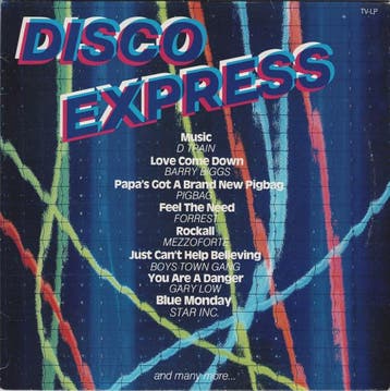 LP gebruikt - Various - Disco Express, Verzenden, Zo goed als nieuw, Overige formaten