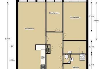 Te Huur 3 Kamer Appartement Adriaan Mulderstraat In Utrecht, Utrecht-stad, Direct bij eigenaar, Appartement, Utrecht