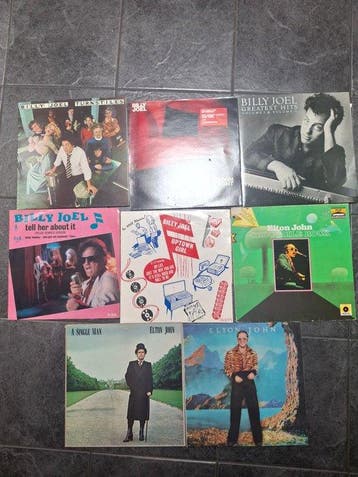 Billy Joel, Elton John - Turnstiles, Storm Front, Greatest, Nieuw in verpakking
