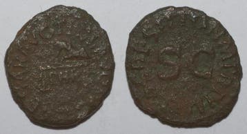 41 54 41 54 Claudius Quadrans, Postzegels en Munten, Verzenden