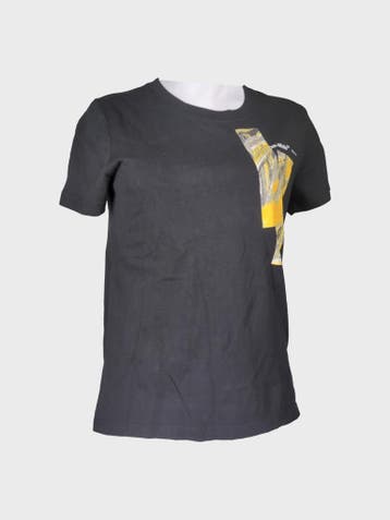 Off-white T-shirt Dames maat M Zwart, Maat 38/40 (M), Zwart, Ophalen of Verzenden, Zo goed als nieuw