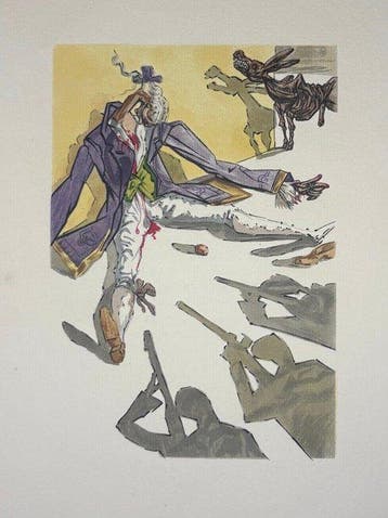 Salvador Dali (1904-1989) - Le Tricorne (El sombrero de tres