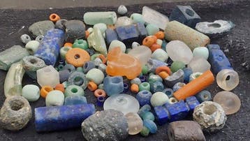 Oudegyptisch naar Romeins Glas meer dan honderd oude kralen