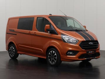 Ford Transit Custom 2.0TDCi 170PK Automaat Dubbele Cabine Sp, Automaat, Gebruikt, Euro 6, Overige kleuren