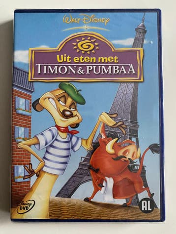 UIT ETEN MET TIMON & PUMBA (IN SEAL) (DVD), Verzenden, Gebruikt