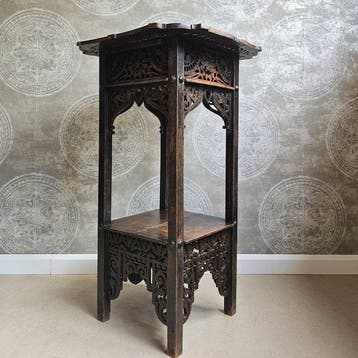 Plantentafel - Hout - Plantentafeltje met lade