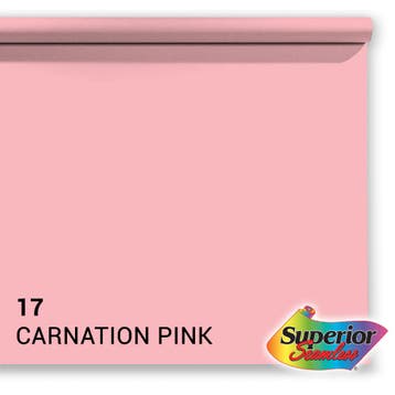 Superior Achtergrondpapier Carnation Pink 2.72m x 11m, Ophalen of Verzenden, Nieuw, Achtergrond