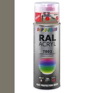 Dupli-Color Ral Acryl Ral 7003 Mosgrijs Hoogglans 400 ml, Ophalen of Verzenden, Nieuw