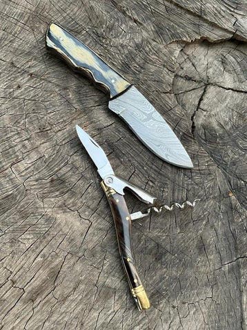 K Romain - Keukenmes - Chefs knife - K Romain Laguiole