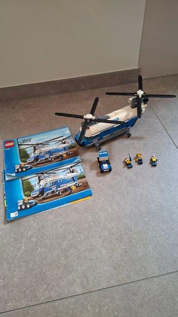 Lego Set - 4439 - City - Police Heavy-Lift Helicopter, Nieuw
