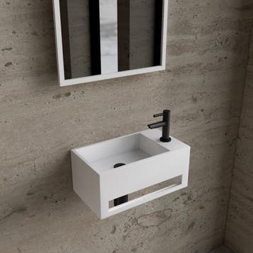 Fonteinset BWS Solid Surface Met Handdoekhouder Rechts Wit, Ophalen of Verzenden, Nieuw