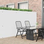 vidaXL Tuinhek Dubbelzijdig Wit 1,8x5 m PVC, Tuin en Terras, Verzenden, Nieuw, Kunststof