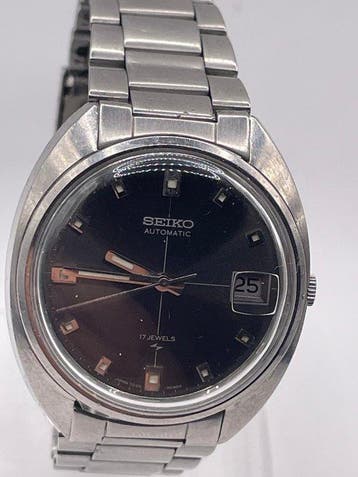 Seiko - black dial - Zonder minimumprijs - 7005-8032 - Heren