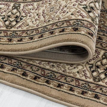 Perzisch Tapijt | Kashmir | Medaillon | Beige | 200x290 cm, Verzenden, Nieuw