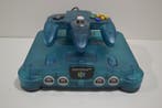 Nintendo 64 Ice Blue Edition, Verzenden, Zo goed als nieuw