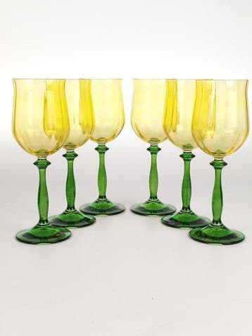Secoloventesimo - Kelk (6) - Le Fleurs Jaune - Emaille,