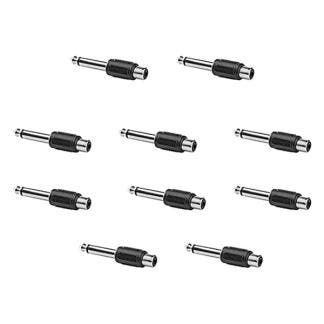Tulp adapter naar 6.35 mm jack adapter | V  M | Nedis | 10, Verzenden, Nieuw