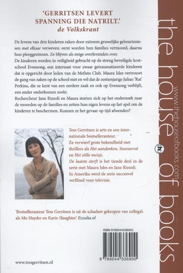 De laatste sterft / Rizzoli & Isles / 10 9789044336900, Boeken, Verzenden, Gelezen, Tess Gerritsen