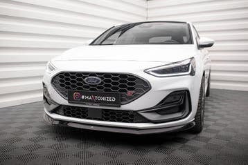 Maxton Front Splitter V.8 Ford Focus ST / ST-Line Mk4, Verzenden