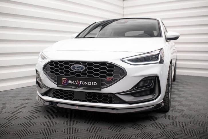 Maxton Front Splitter V.8 Ford Focus ST / ST-Line Mk4, Auto diversen, Tuning en Styling, Verzenden