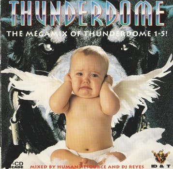 Human Resource And Reyes - Thunderdome - The Megamix Of, Cd's en Dvd's, Ophalen of Verzenden, Zo goed als nieuw