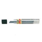 12 Potloodstiften Pentel H 0,5 mm zwart, Verzenden, Nieuw