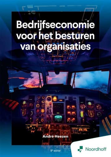 Bedrijfseconomie voor het besturen van organis 9789001196127, Verzenden, Zo goed als nieuw