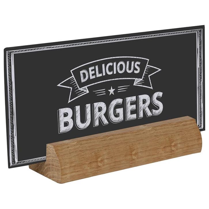 Menukaarthouder Eiken 148x33 mm, Zakelijke goederen, Horeca | Meubilair en Inrichting