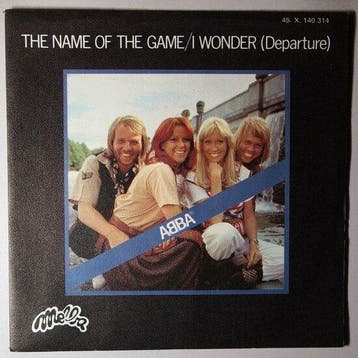 ABBA - The name of the game / I wonder - Single, Cd's en Dvd's, Vinyl Singles, Verzenden, Nieuw in verpakking