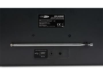 Caliber HFG409DBT - DAB+ Radio - Bluetooth 2.1 - Zwart, Audio, Tv en Foto, Verzenden, Zo goed als nieuw