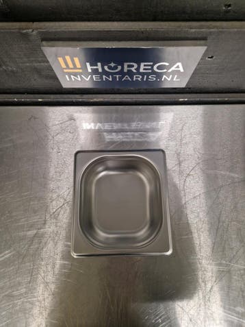 Gastronorm bak | 1/6 GN | 6.5 cm diep | RVS | horeca