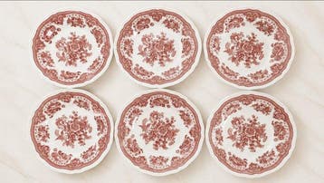 Villeroy & Boch - 6 Assiettes creuses - Tafelservies (6) -, Antiek en Kunst