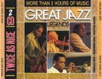 cd - Various - Great Jazz Legends (40 Remarkable Recordings), Verzenden, Zo goed als nieuw