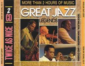 cd - Various - Great Jazz Legends (40 Remarkable Recordings), Cd's en Dvd's, Cd's | Overige Cd's, Zo goed als nieuw, Verzenden