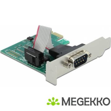 Delock 90006 PCI Express x1-kaart naar 1 x serile RS-232, Verzenden, Nieuw, DeLock