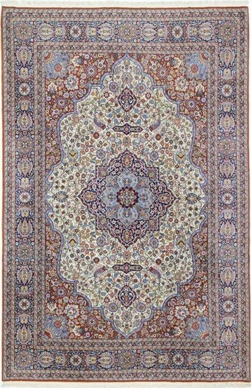 Origineel Hereke oriëntaals tapijt oud - Vloerkleed - 320 cm, Nieuw
