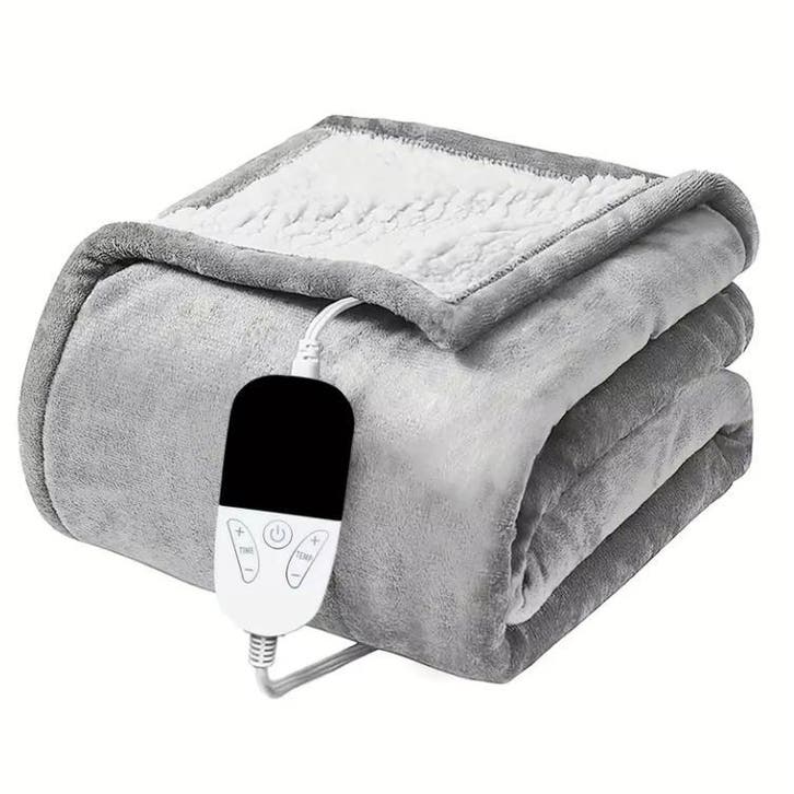 Elektrische Deken 150×180 cm met Timer en 6 Warmtestanden, Huis en Inrichting, Slaapkamer | Beddengoed, Nieuw, Verzenden