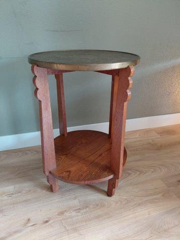Bijzettafel - Eik - Amsterdamse School