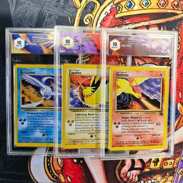 Pokémon - 3 Graded card - Tris MOVIE 2000! The Power of One, Nieuw