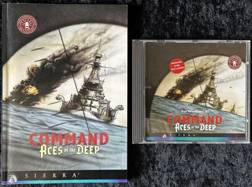 Command Aces Of The Deep PC Game Jewel Case + Manual, Verzenden, Nieuw