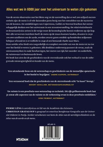 Historische atlas van het heelal / Atlas / 3 9789046834008, Verzenden, Zo goed als nieuw, Christian Grataloup