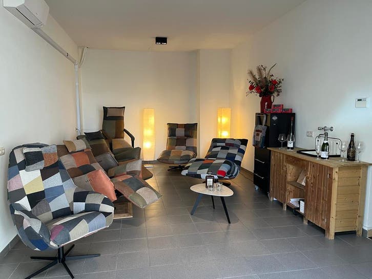 Ruime keuze Patchwork Stoelen, nu hoge showroomkorting, Huis en Inrichting, Fauteuils, 50 tot 75 cm, Minder dan 75 cm, Nieuw, Metaal