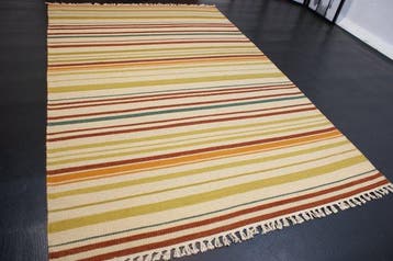 Handgeweven Kelim tapijt wol nieuw - Kelim - 200 cm - 140 cm, Nieuw