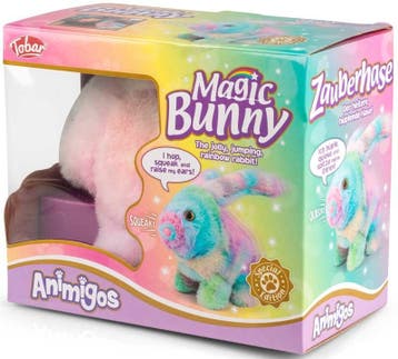 Tobar knuffel konijn Animigos Magic van €23,99 voor €11,99, Kinderen en Baby's, Ophalen of Verzenden, Nieuw